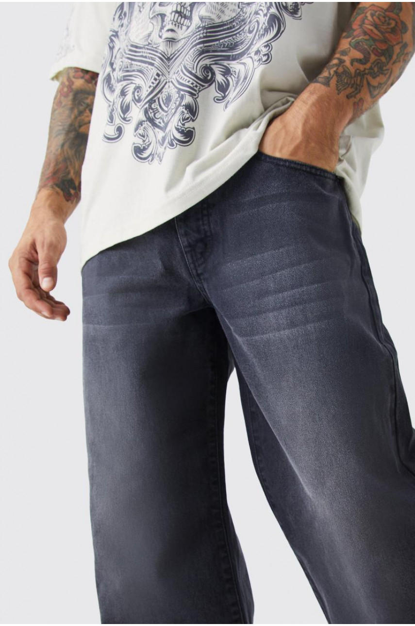 Мішкуваті жорсткі джинси