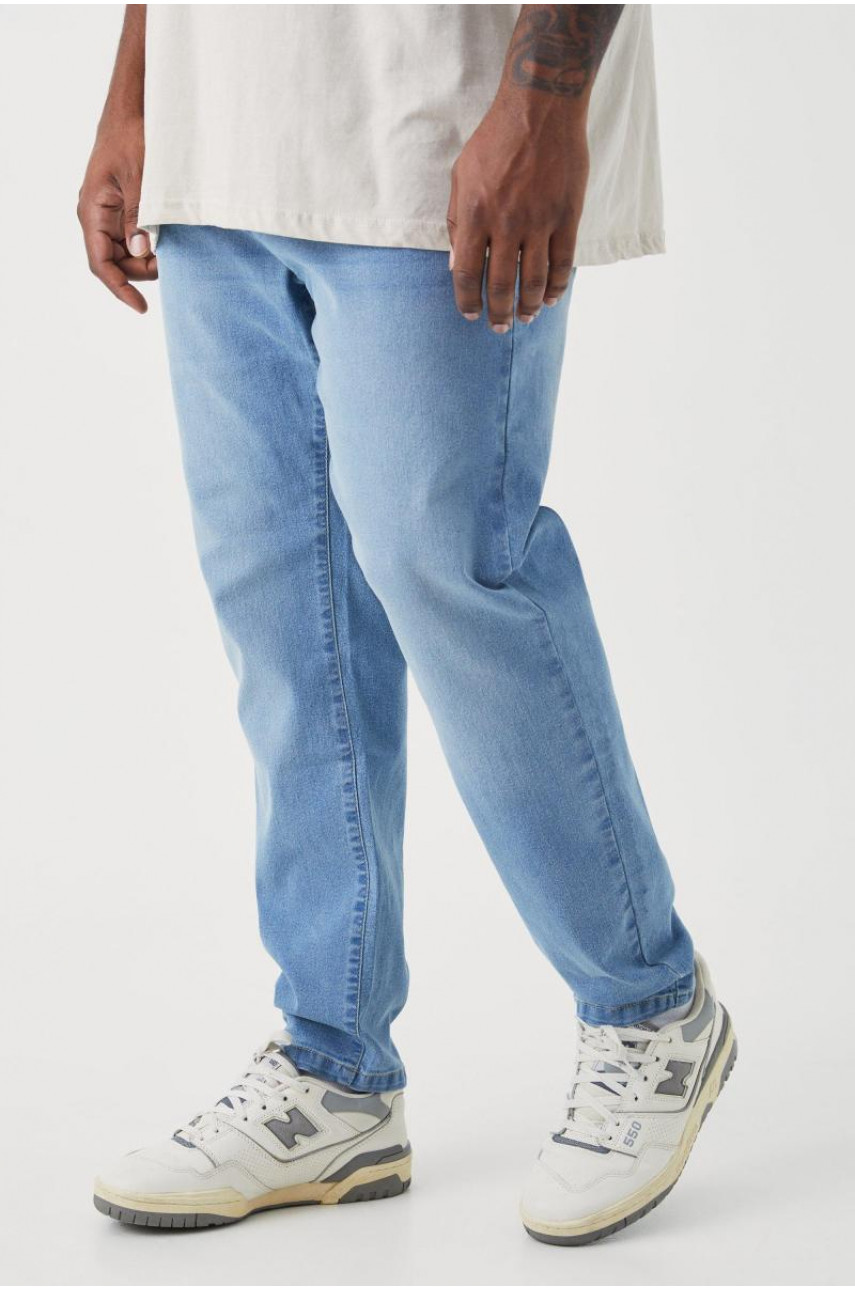 Плюс вузькі еластичні джинси