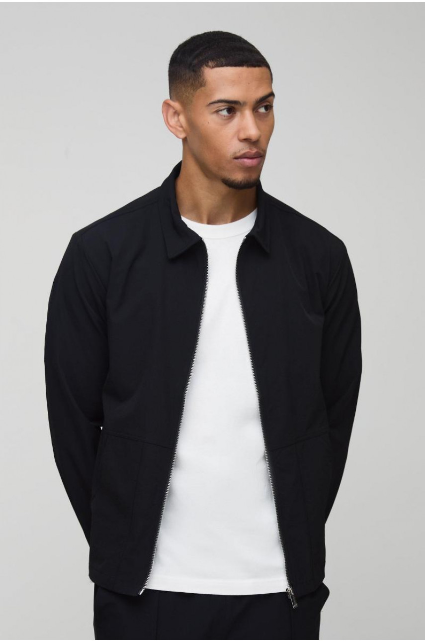 Стрейч-шакет з довгим рукавом