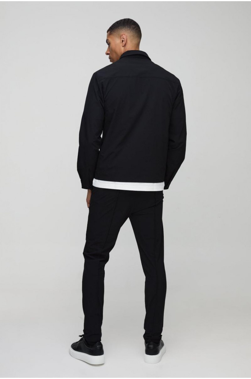 Стрейч-шакет з довгим рукавом