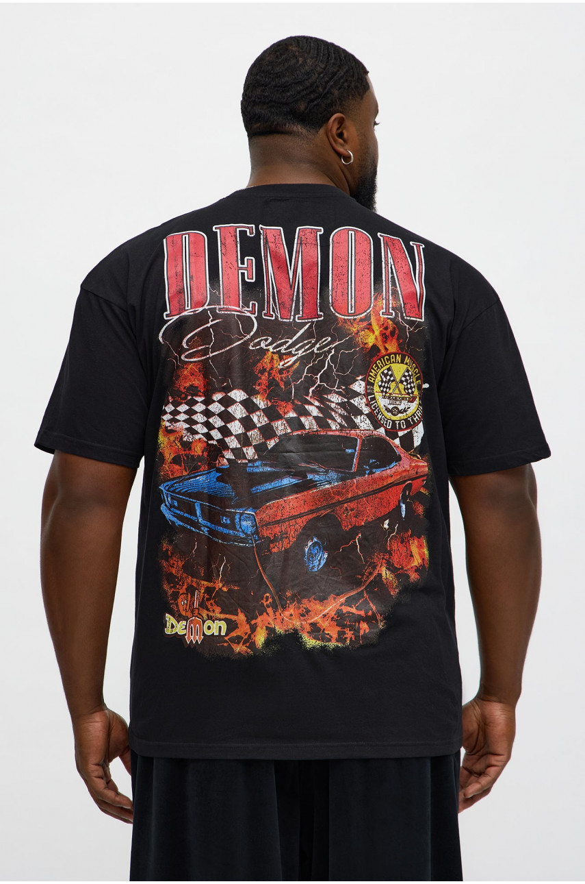 Футболка 'Dodge Demon 72' (чорна)
