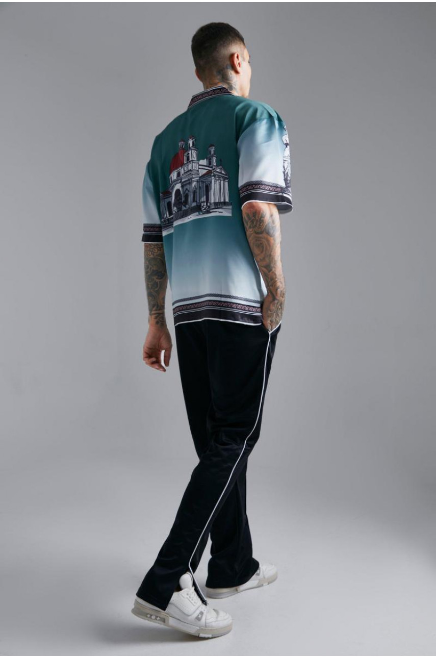 Атласна велика сорочка Revere Statue