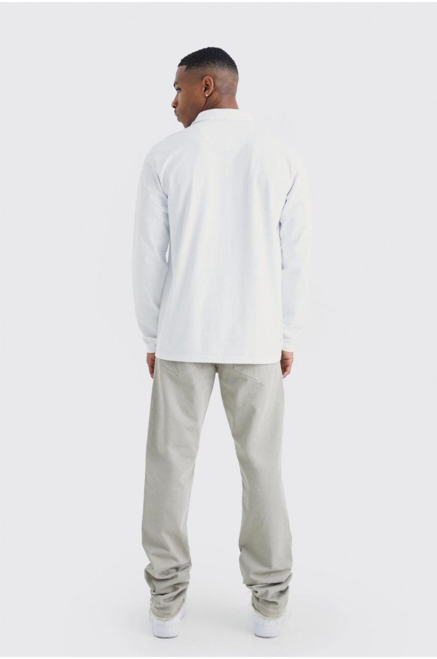 Трикотажна сорочка з довгим рукавом