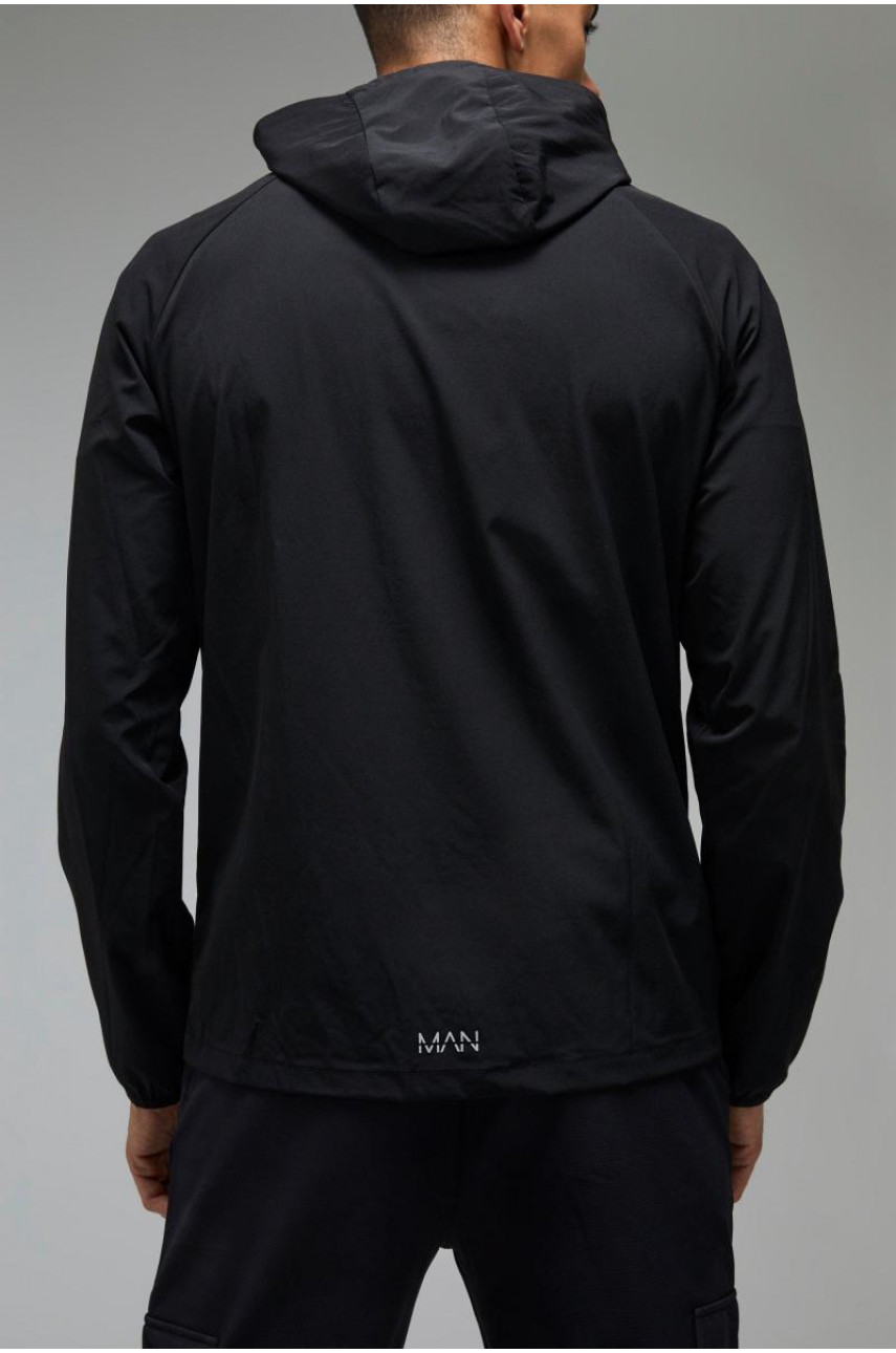 Чоловіча стьобана куртка з капюшоном Active