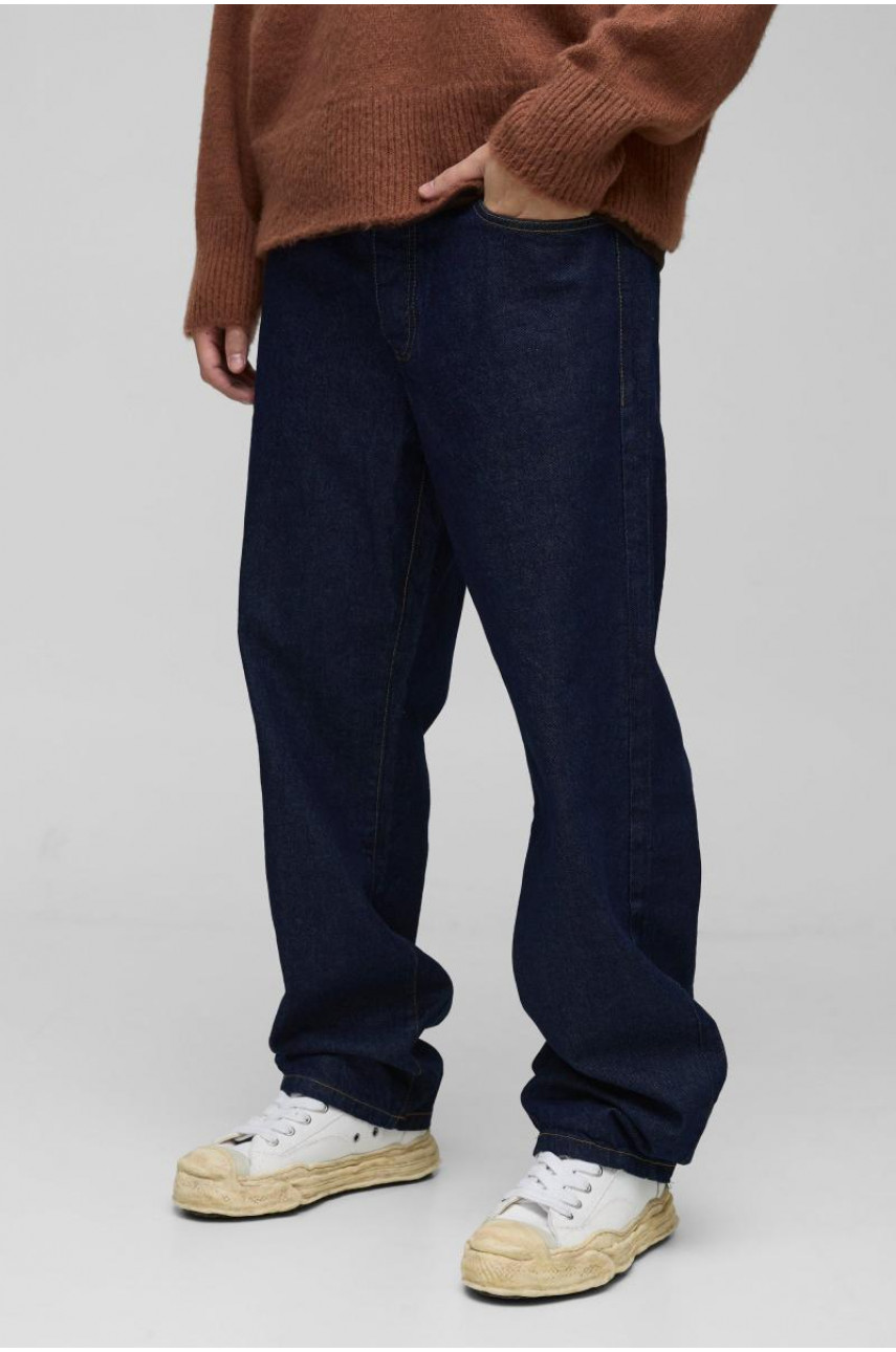 Розслаблені жорсткі джинси