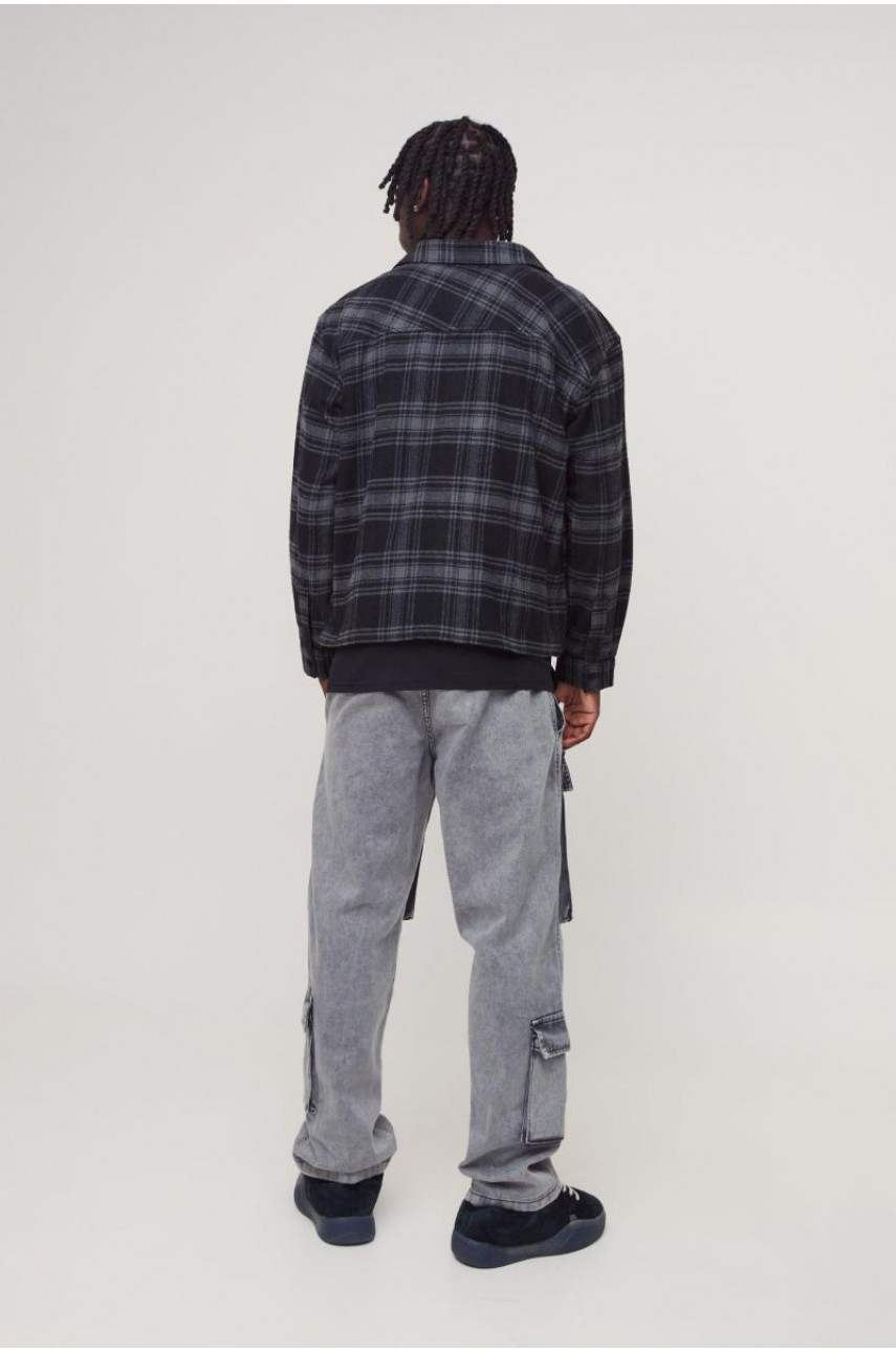 Велика сорочка у велику клітинку