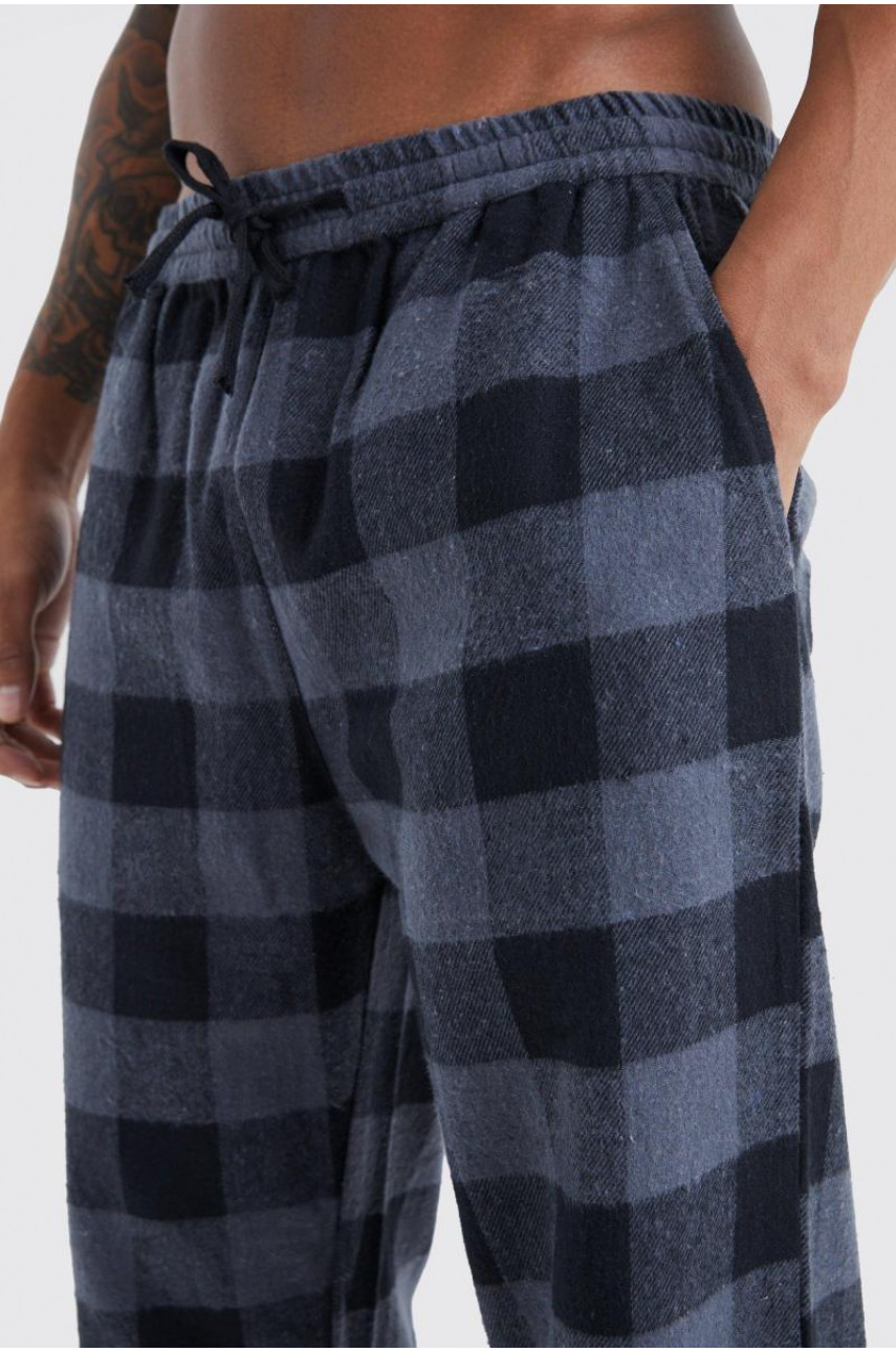Ткані брюки в клітинку