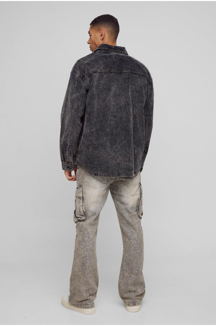 Велика сорочка Acid Wash Cord