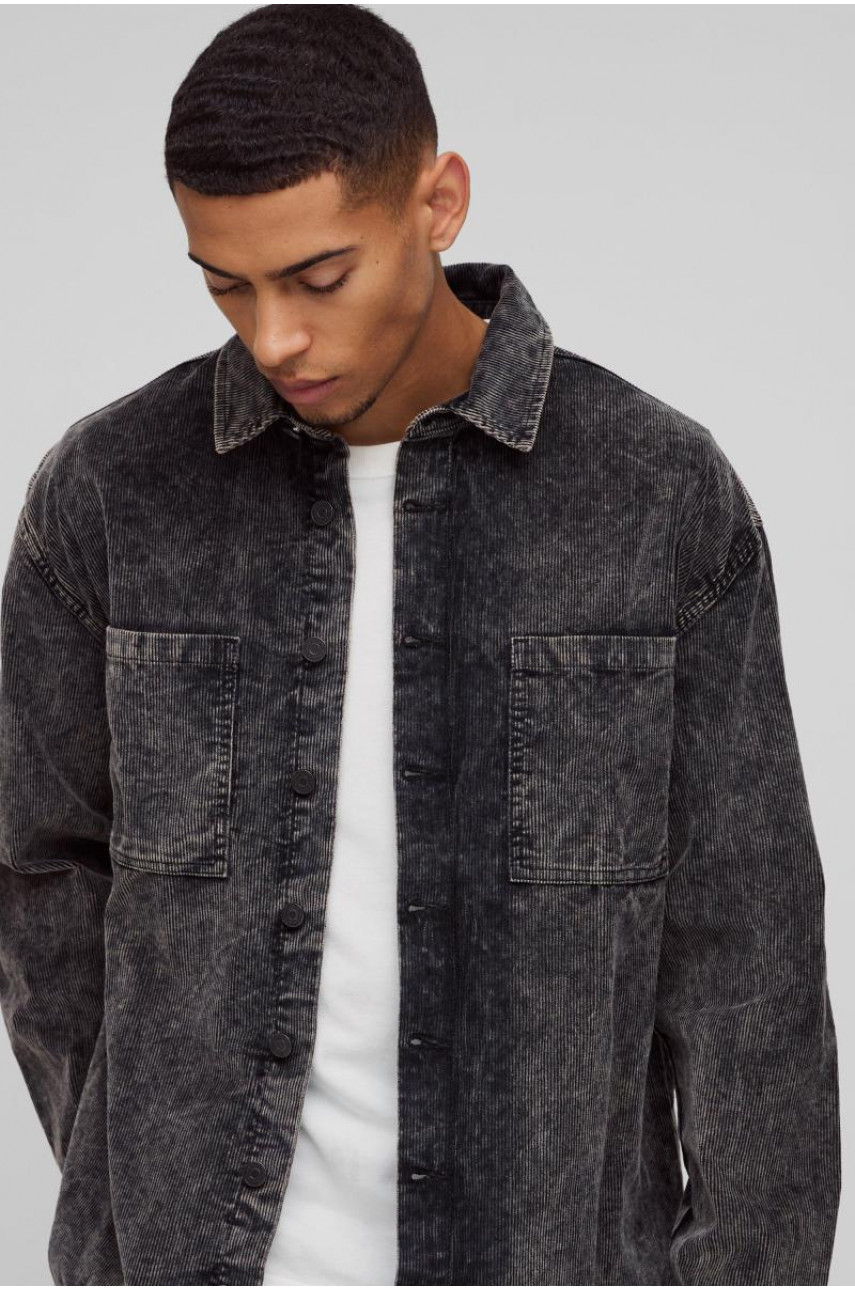Велика сорочка Acid Wash Cord