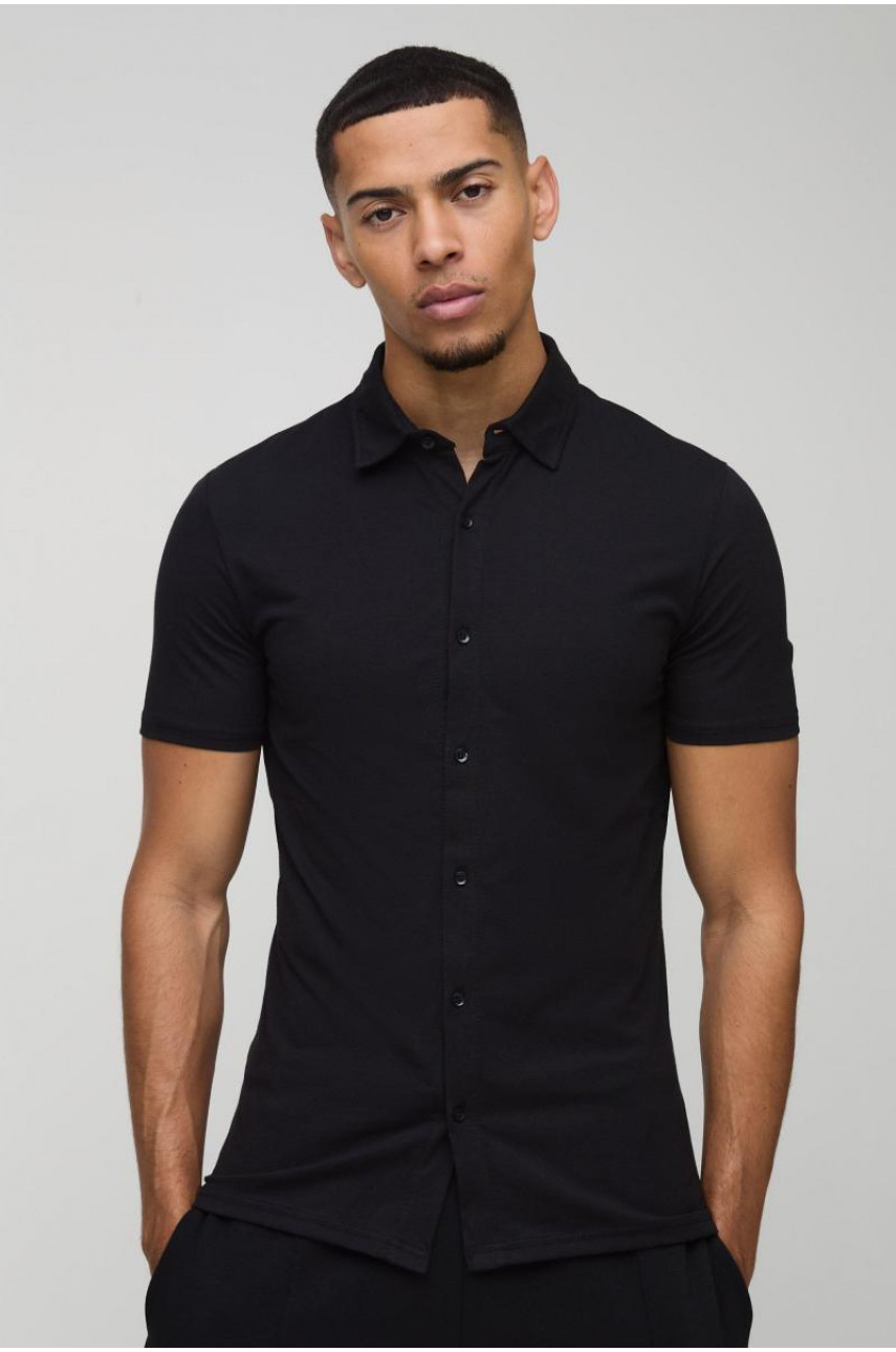 Трикотажна сорочка з коротким рукавом