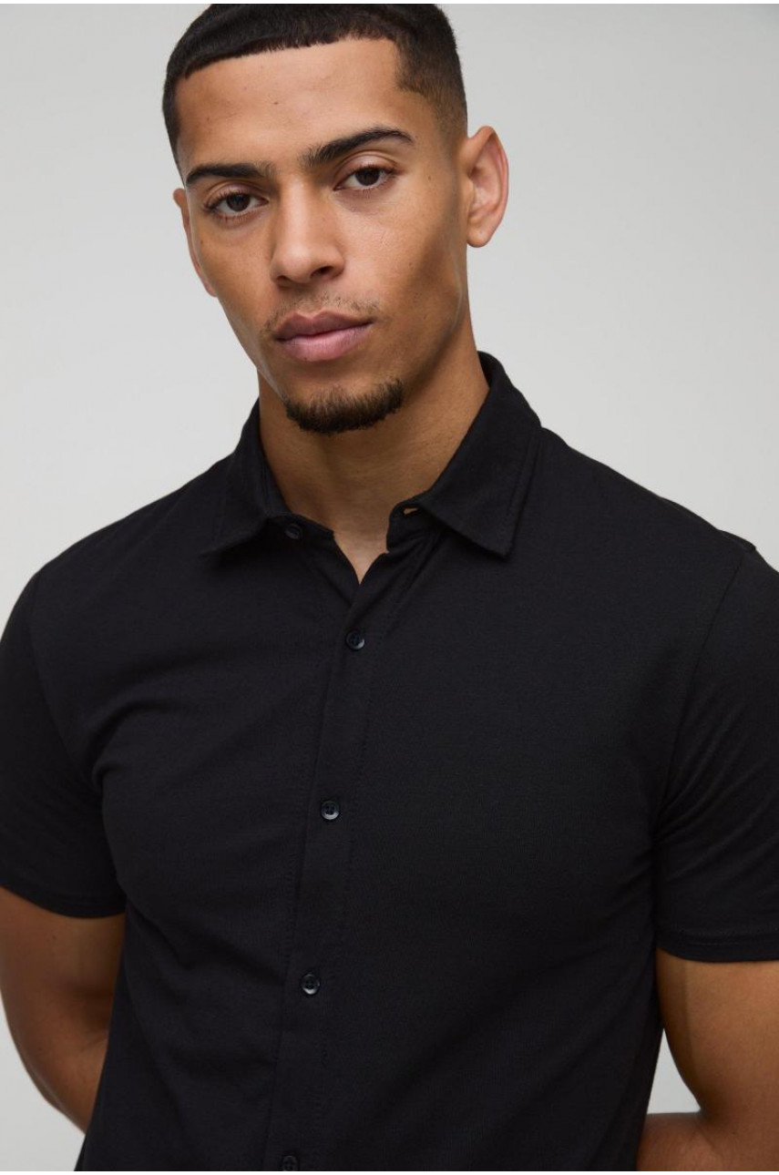 Трикотажна сорочка з коротким рукавом