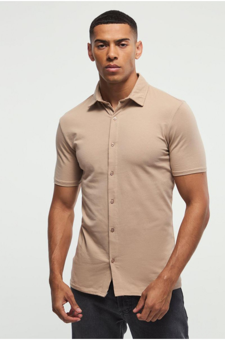 Трикотажна сорочка з коротким рукавом