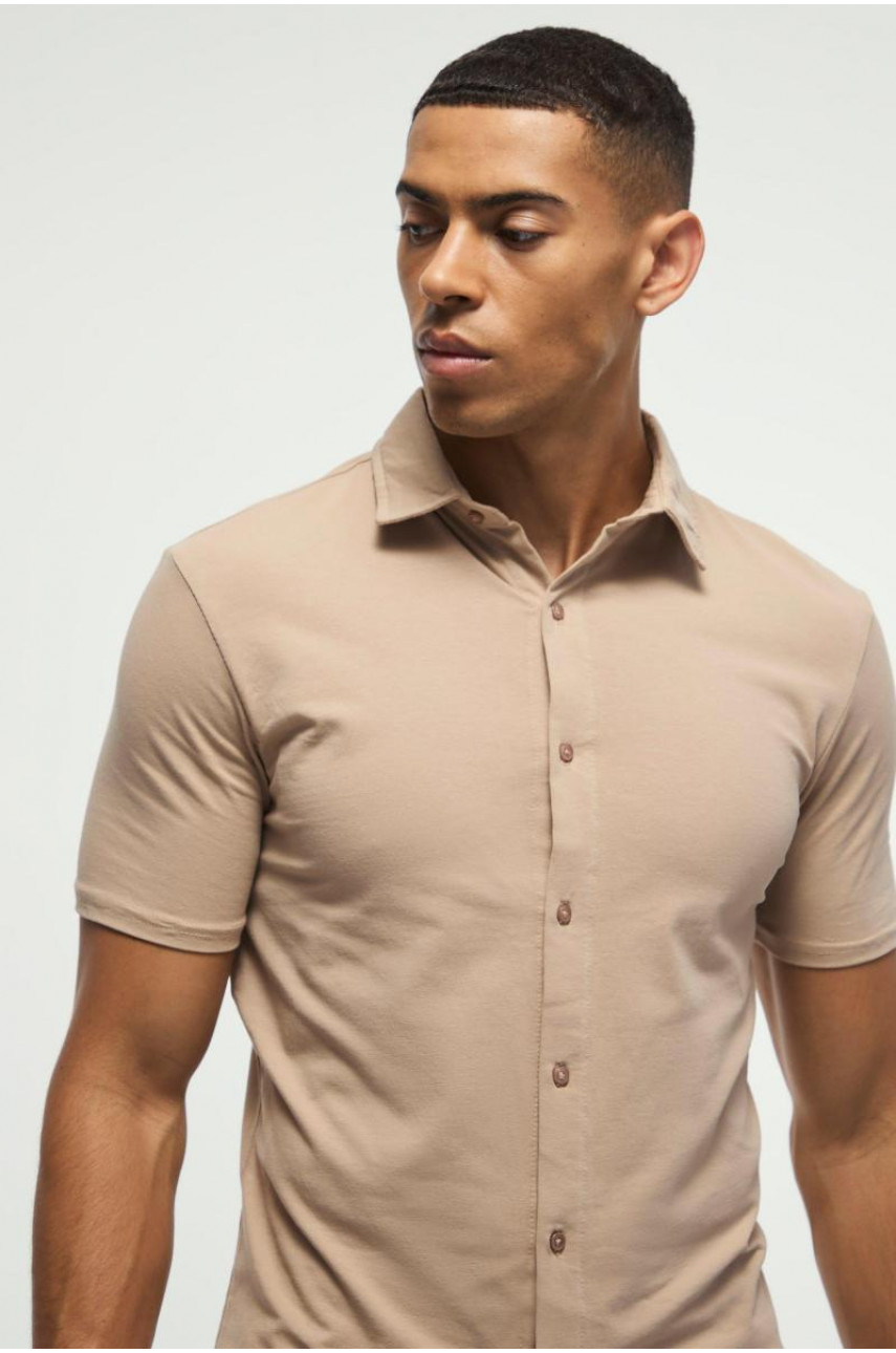 Трикотажна сорочка з коротким рукавом