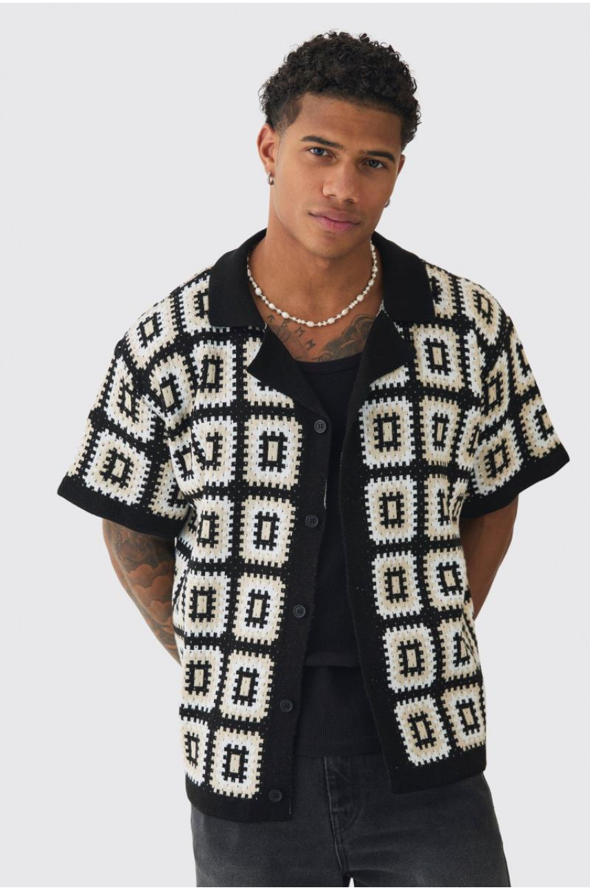 Велика сорочка Revere, в’язана гачком