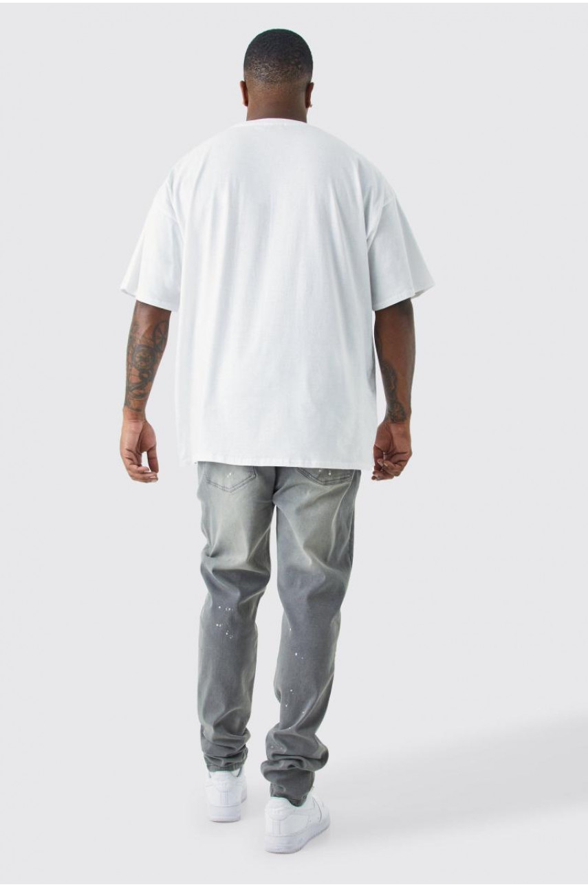 Плюс тоновані тоновані джинси Skinny Stretch Stacked