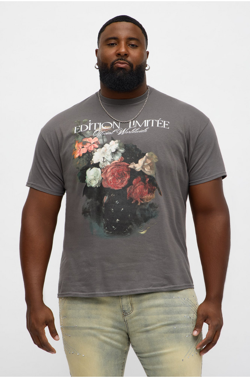 Футболка 'Edition Limitee' (темно-сіра)