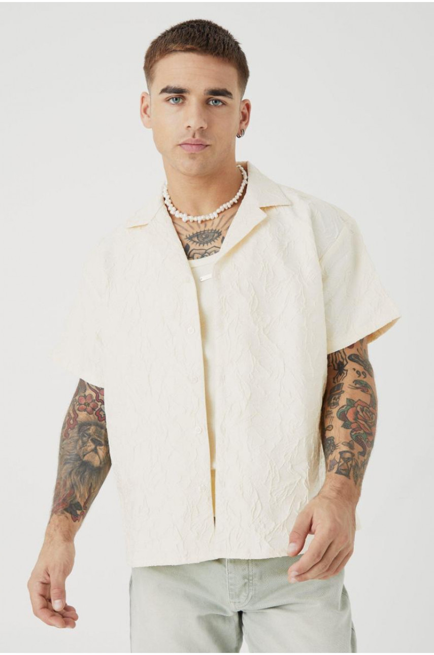 Сорочка в тон з коротким рукавом