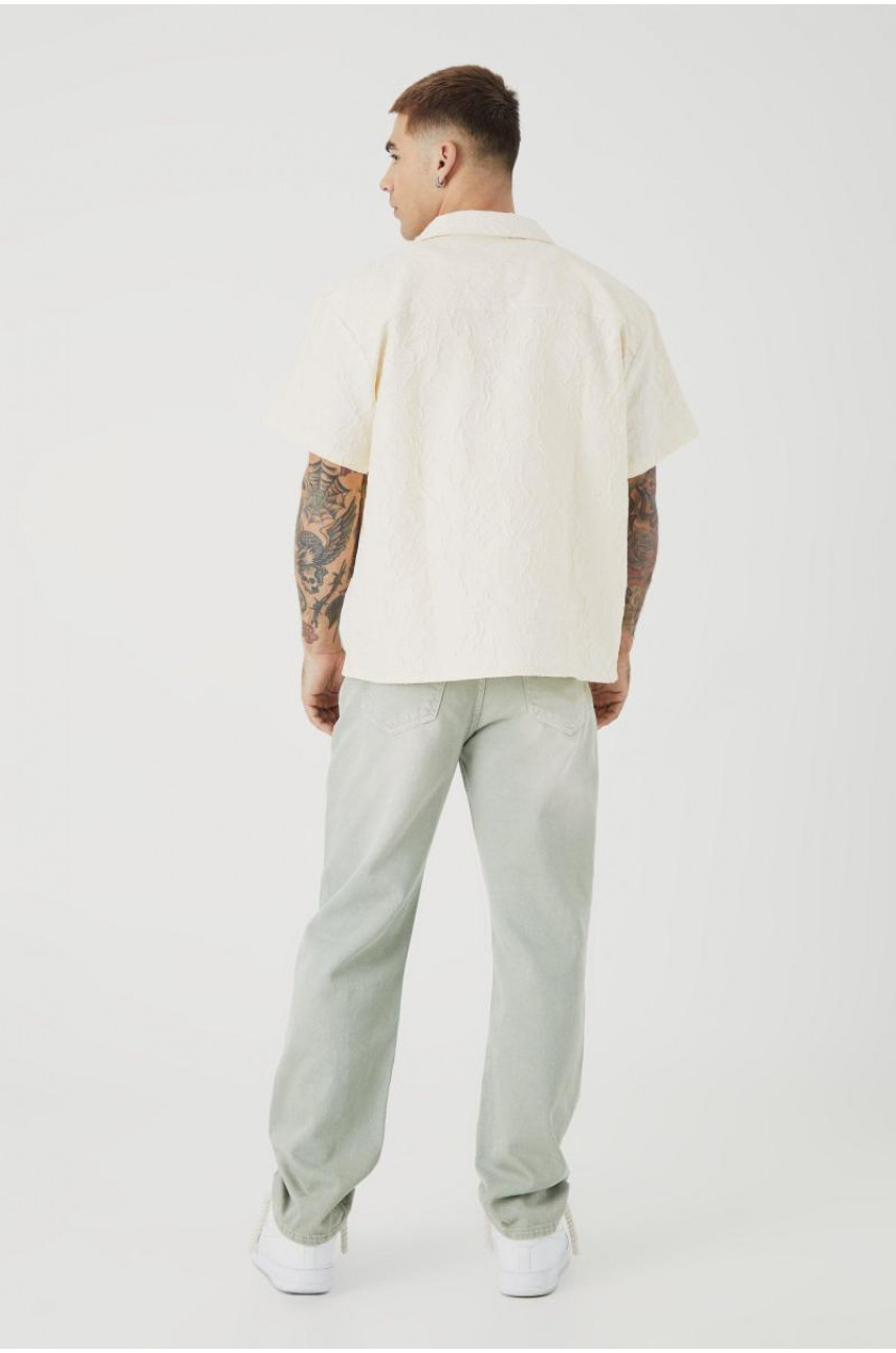 Сорочка в тон з коротким рукавом