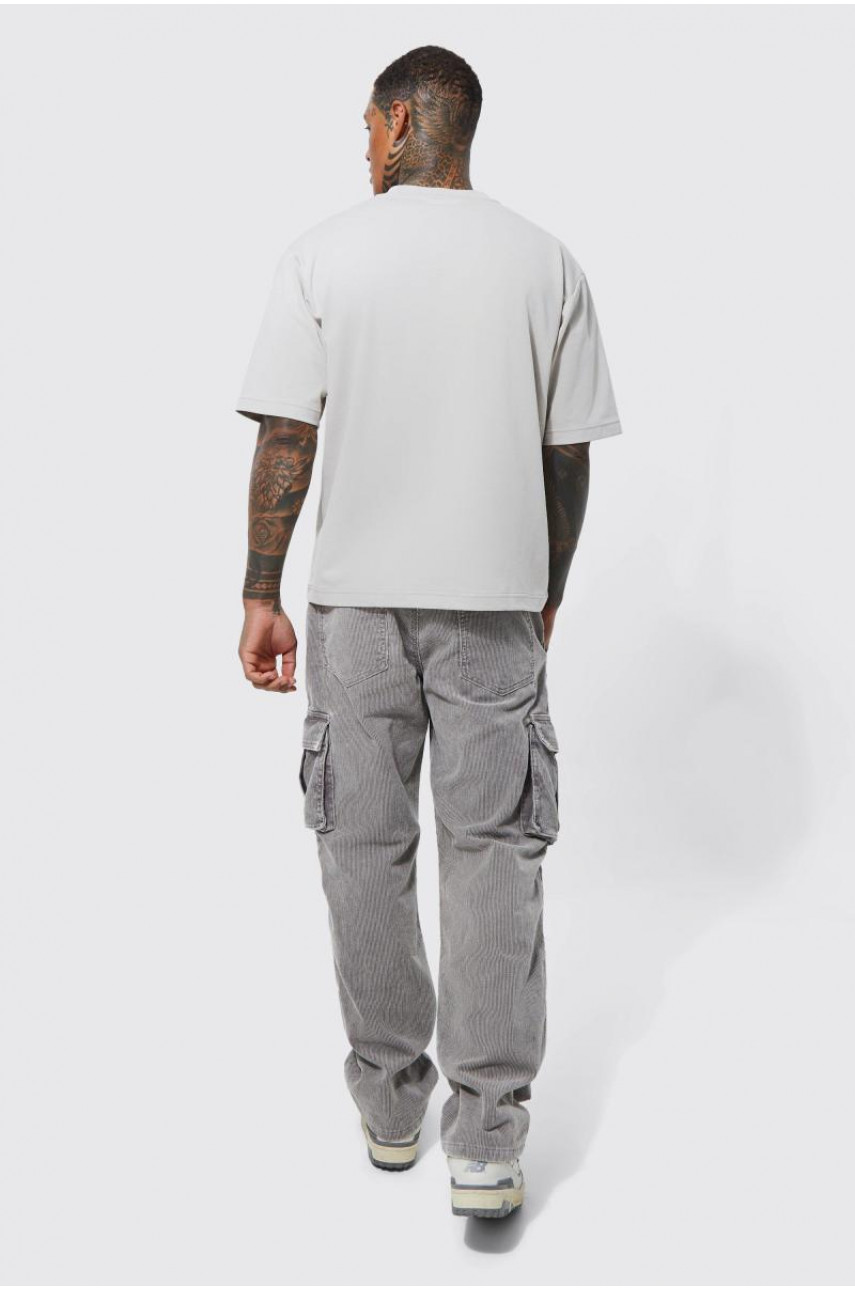 Розслаблені шнурові штани карго Acid Wash